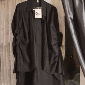 NWT Stylish Black Loose Shirt